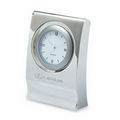 Classically Designed Roman Numeral Round Dial Desk Clock